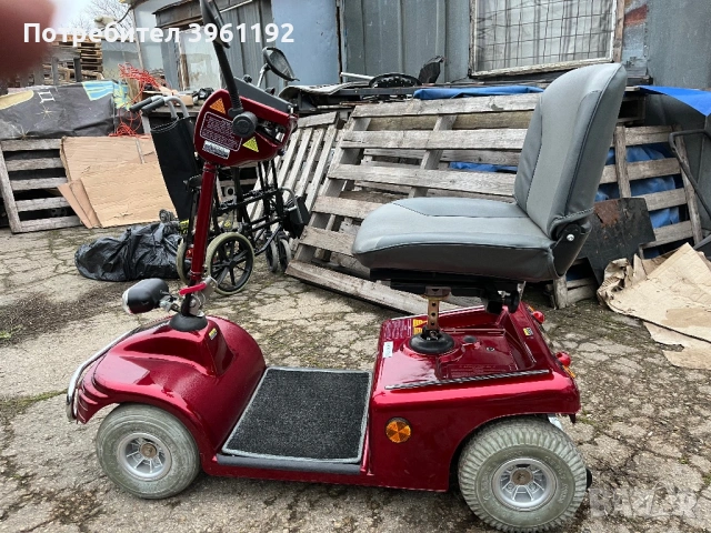 Електрически инвалиден скутер , снимка 4 - Инвалидни скутери - 54363484