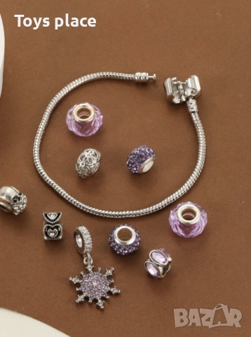 Гривна с талисмани тип Pandora Лило и Стич Lilo and Stitch , снимка 10 - Други - 50664782