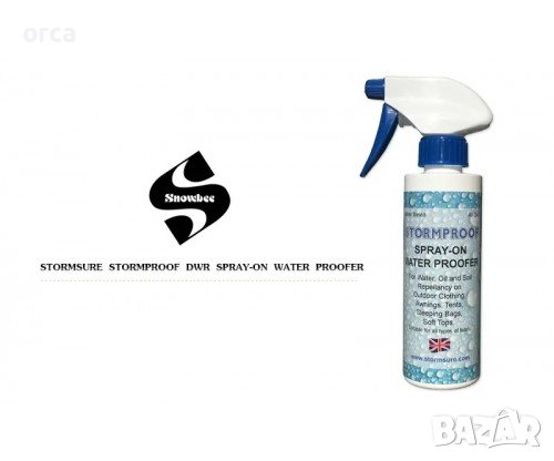 Импрегниращ спрей - отблъсква вода SB Stormsure Stormproof DWR Spray