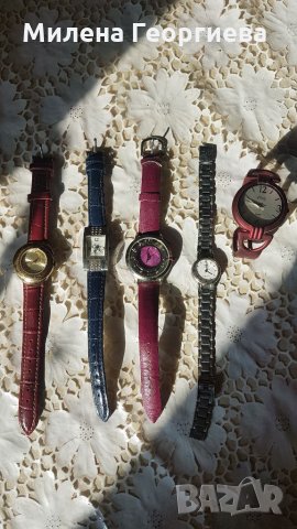 Продавам няколко модела дамски часовници + подарък