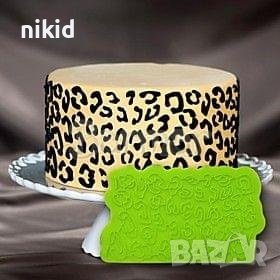 Леопард шарки силиконов молд форма декорация торта фондан шоколад и др., снимка 2 - Форми - 39437620