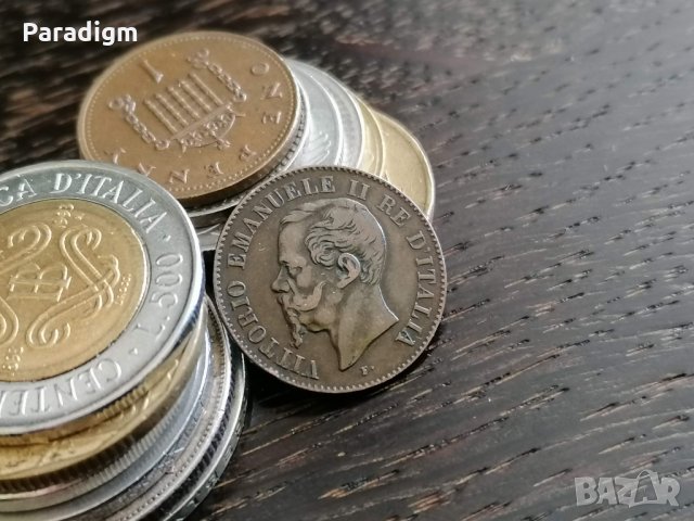 Монета - Италия - 2 чентесими | 1867г., снимка 6 - Нумизматика и бонистика - 31539446