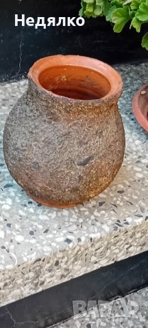 Стара бг авторска керамика,ваза,подписана, снимка 6 - Декорация за дома - 42598678