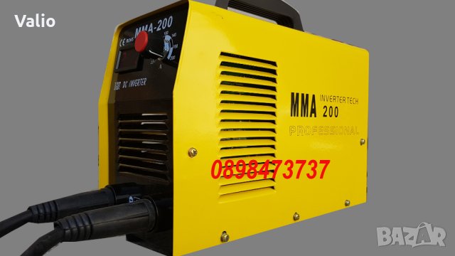 ММА-200А инверторен електрожен с дигитален дисплей, снимка 5 - Други машини и части - 30225513