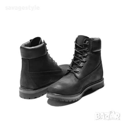 Дамски зимни боти TIMBERLAND 6 Inch Premium Boot Black, снимка 3 - Дамски боти - 47374460