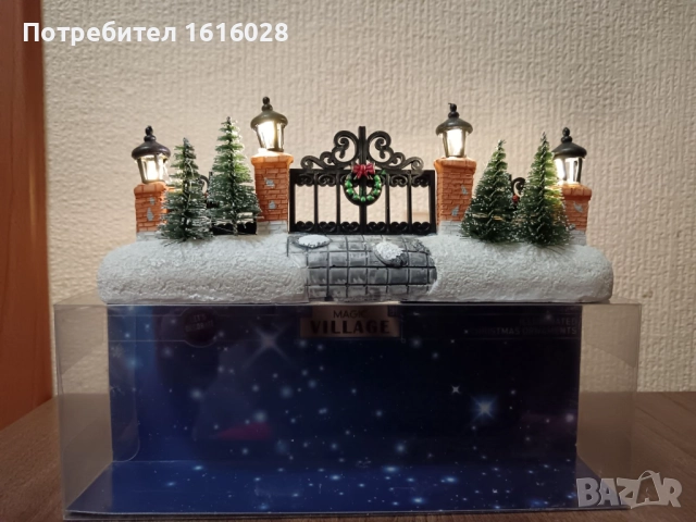 Нови LED светещ мост и врата за Коледни селца на фирмата MAGIC VILLAGE, снимка 9 - Декорация за дома - 52188450