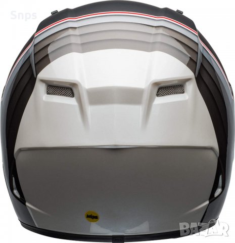  Каска за мотор BELL DLX MIPS Illusion Black/Silver, L размер, снимка 4 - Аксесоари и консумативи - 37719860