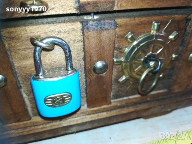 дървен морски сандък 0903211726, снимка 4 - Колекции - 32097761