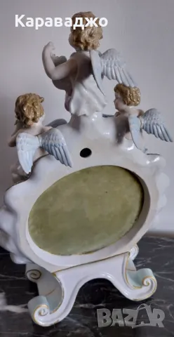 Порцеланово Огледало Sitzendorf XIXвек, снимка 9 - Други ценни предмети - 47013874