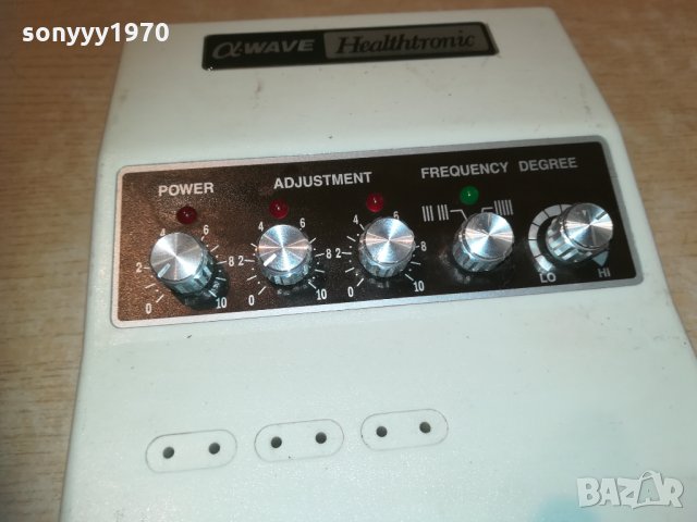 ALFA-WAVE HEALTHTRONIC-MUSCLE STIMULATOR-FRANCE, снимка 9 - Медицинска апаратура - 30218695