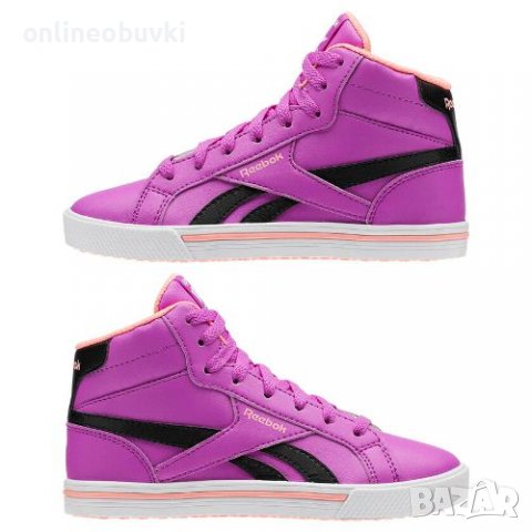НАМАЛЕНИ!!!Високи кецове REEBOK Royal Лилаво№27, снимка 1