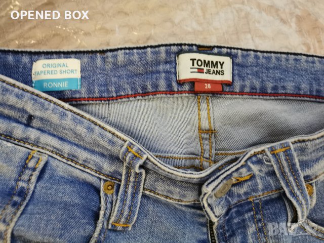 Мъжки къси панталони Tommy Jeans Men's Ronnie Short Azrl, Размер W28, снимка 5 - Къси панталони - 31068450