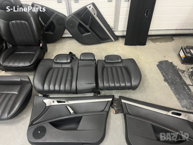 Кожен салон с подгрев и щори на задните кори Peugeot 407 SW 407SW Пежо 407 СВ Комби, снимка 2 - Части - 39608905
