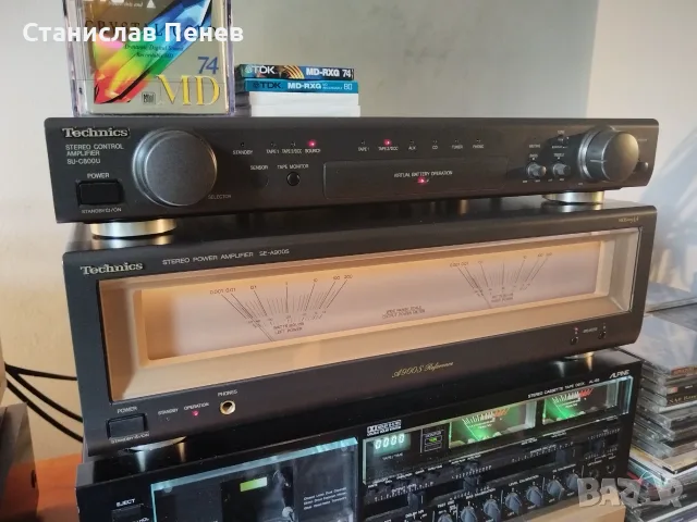 Technics SE-A900S/SU-C800U Power Amplifier/Preamplifier