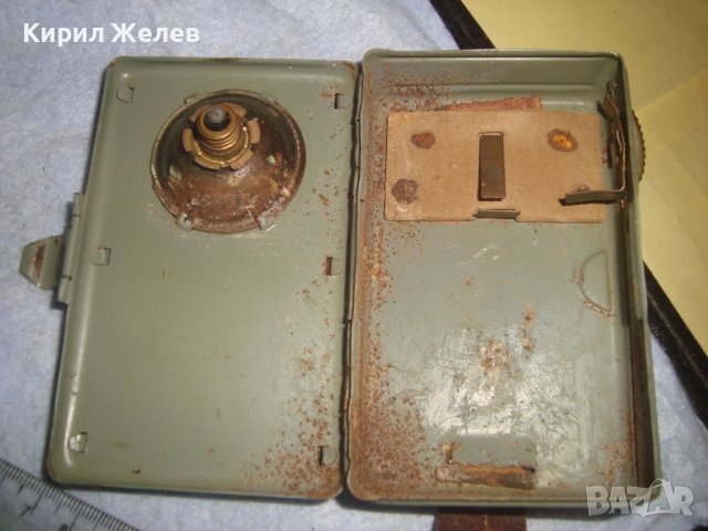 СТАРО СИГНАЛНО МЕТАЛНО РЯДКО РЕТРО БДЖ ФЕНЕРЧЕ с 4 ЦВЯТА 32179, снимка 5 - Антикварни и старинни предмети - 38276934