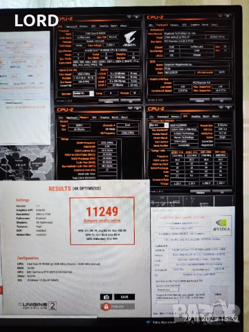 Геймърски i9 9900K, RTX 3070 8GB, RAM 16GB DDR4 3600, SSD 512GB NVME , снимка 7 - Геймърски - 52414686