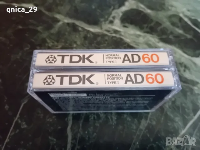 TDK AD-60 /2/ аудио касети, снимка 3 - Декове - 56280989