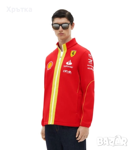 Puma Scuderia Ferrari F1 Team Softshell - Оригинално мъжко яке, снимка 4 - Якета - 52666677