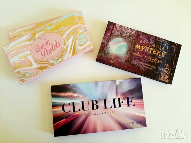 Нови палитри сенки за очи, снимка 2 - Декоративна козметика - 39743574