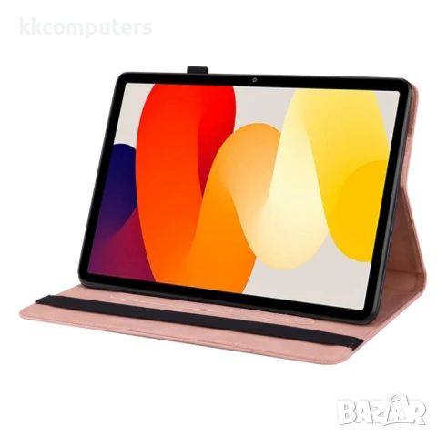 Xiaomi Redmi Pad SE 11 Butterfly Flower Кожен Калъф и Протектор, снимка 9 - Калъфи, кейсове - 51141049