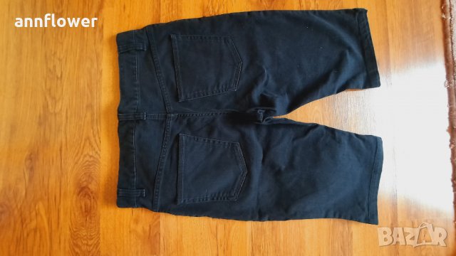 Къси черни дънки H&M, снимка 2 - Детски къси панталони - 33947875