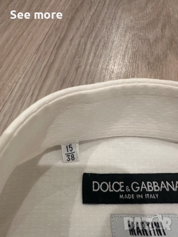 DOLCE & GABBANA мъжки ризи 38/40, снимка 6 - Ризи - 54294171