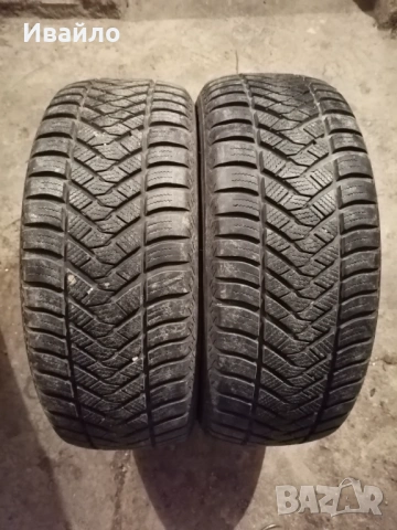 Продавам 2 броя зимни гуми 205.55.16 на 1 сезон дот 2019 Lassa 