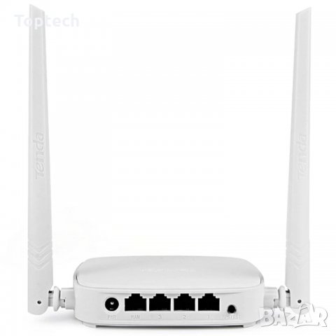 Wireless router. Model: Tenda N301, 300Mbp/s, снимка 3 - Рутери - 31448470