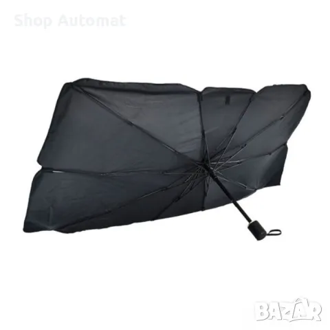 Сенник за предно стъкло Automat, Тип чадър, 140x75см, снимка 2 - Аксесоари и консумативи - 49651486