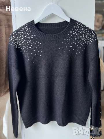 Дамска блуза плетиво, снимка 5 - Блузи с дълъг ръкав и пуловери - 52752050