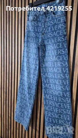 Дънки Versace Размер  С М Л ХЛ 4, снимка 2 - Дънки - 56531978