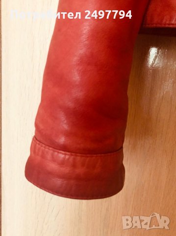 Кожено яке Massimo Dutti, снимка 5 - Якета - 29081144