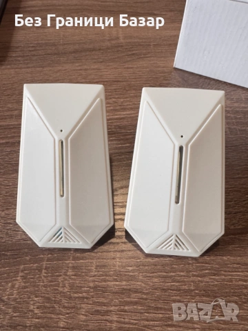 Нов Комплект от 2 броя ултразвукови устройства против гризачи насекоми за дома и офиса, без химикали