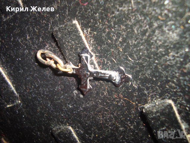 СПАСИ и СОХРАНИ МАЛКО МЕТАЛНО КРЪСТЧЕ РАЗПЯТИЕ КРЪСТ ПРАВОСЛАВЕН 19314, снимка 4 - Колиета, медальони, синджири - 32175772