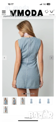 Дамска рокля деним, снимка 2 - Рокли - 53176953