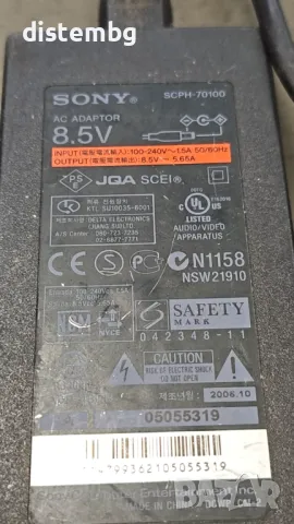 SONY Slim PS2  AC  адаптер, снимка 2 - Кабели и адаптери - 48258008