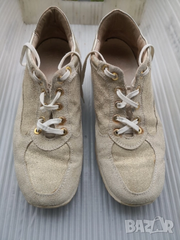 дамски елегантни ежедневни спортни обувки ЗЛАТИСТИ 39, снимка 3 - Маратонки - 52036282