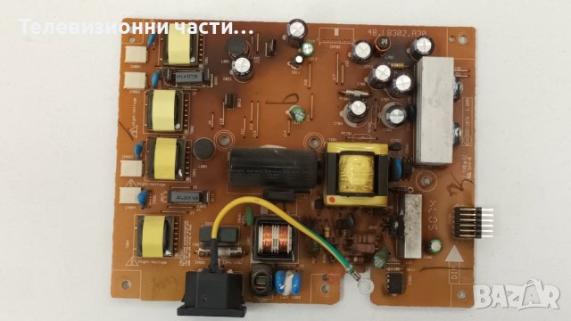 BenQ Q7T4 с дефектни лампи - M170EG01 V.0/48.L1C01.A00 55.L1C01.001/48.L8302.A30, снимка 6 - Части и Платки - 40194711