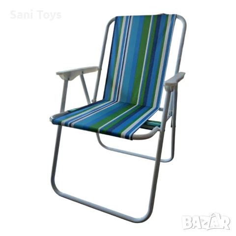Сгъваем плажен/къмпинг стол, снимка 2 - Къмпинг мебели - 45191689