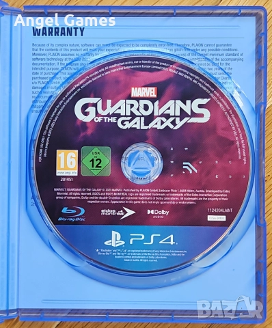 Guardians Of The Galaxy PS4 Playstation PS5 Плейстейшън Диск Marvel PS, снимка 3 - Игри за PlayStation - 52788043