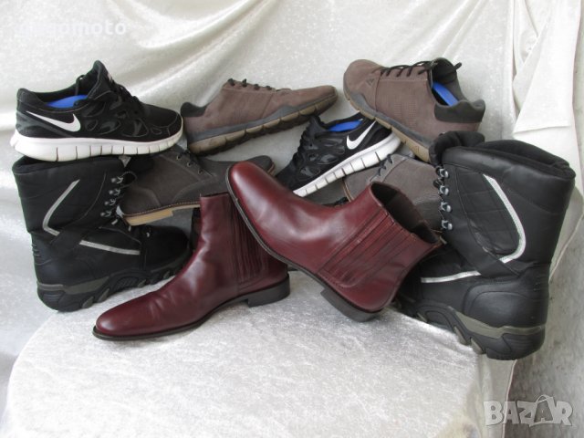 КАТО НОВИ Небрежно официални,висококачествени, луксозно - ежедневни мъжки боти 44 - 45 original JOOP, снимка 4 - Мъжки боти - 31370832