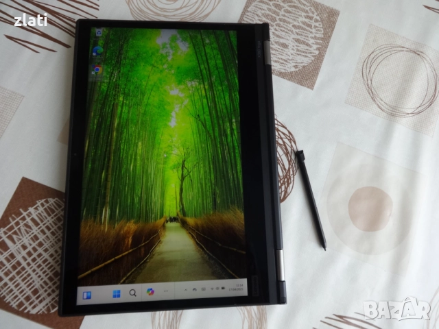 Таблет и Лаптоп 2в1 Lenovo ThinkPad Yoga L380 - 13.3" - i5-8350U 1.9GHz/RAM16GB/SSD256GB/Win 11 Pro, снимка 4 - Лаптопи за работа - 35406705