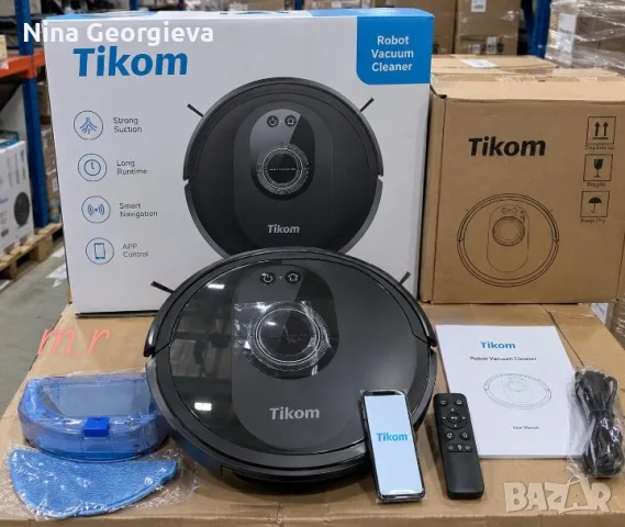 Tikom G8000 Max – робот прахосмукачка, която чисти вместо теб