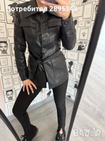 Кожени якета - 3 цвята, най-добра цена, снимка 2 - Якета - 53896738