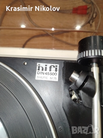 Грамофон Dual 1214 HiFi автомат. , снимка 3 - Грамофони - 52774347