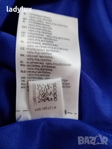 Adidas ClimaLite, Оригинална, Размер XS/S. Код 1763, снимка 11 - Тениски - 36905618