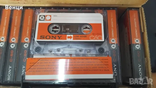 12бр аудио касети SONY C-60, снимка 4 - Аудио касети - 56115390