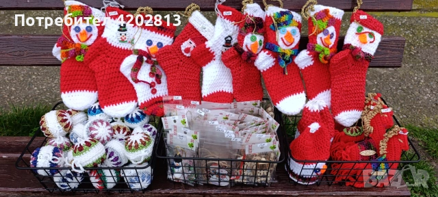 Ръчна изработка . Моите Коледни предложения за предстоящите празници , снимка 12 - Декорация за дома - 52593153