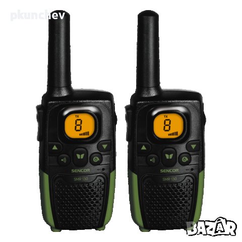 Радиостанции Sencor SMR130, Обхват 7 км