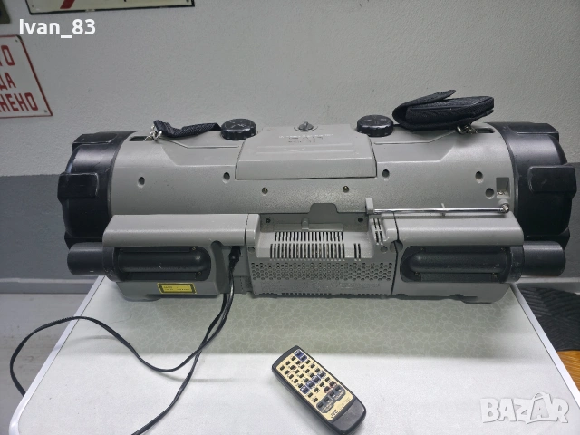Радиокасетофон Boombox JVC RV-B90, снимка 7 - Радиокасетофони, транзистори - 53006032